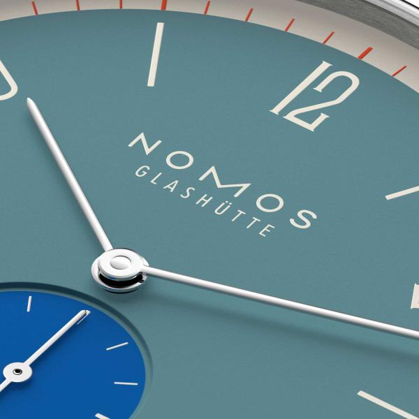 NOMOS Glashütte Tangente 38 Datum Super Sardine  (Ref: 179.S16)