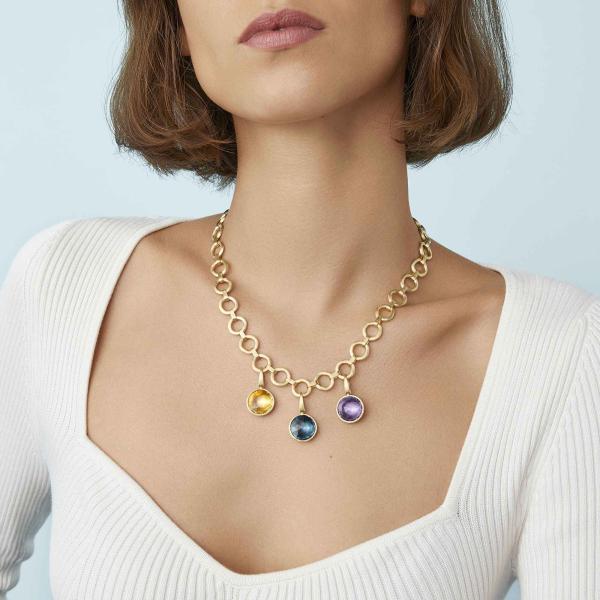 Marco Bicego Jaipur Color Anhänger (Ref: PB1_TPL01_Y_02)