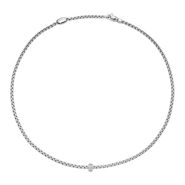 FOPE Eka Halskette mit Diamanten in Rautenfassung (Ref: 73101CX_BB_B_XBX_043)