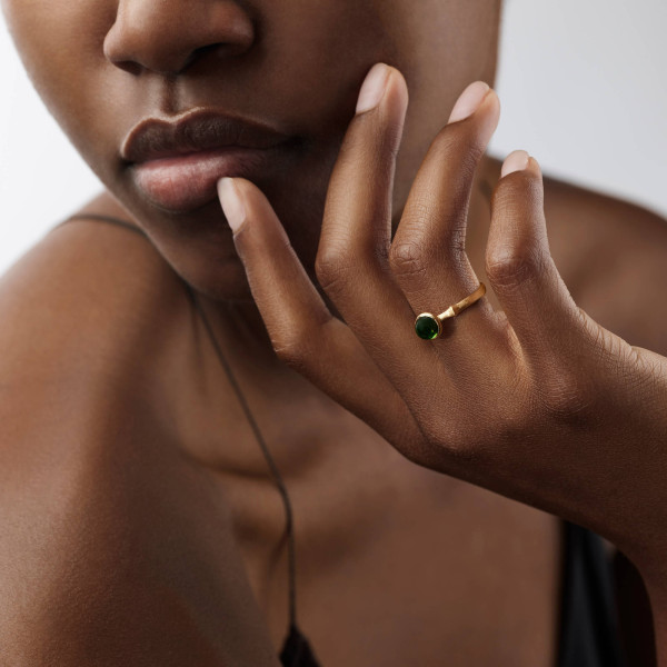 Ole Lynggaard Copenhagen Lotus Ring  (Ref: A2708-415)