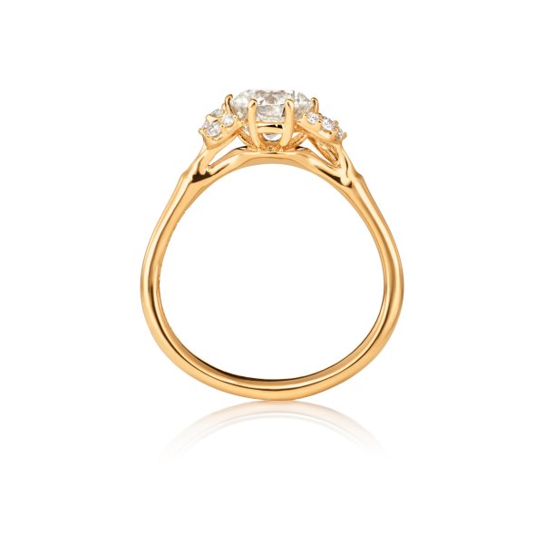 Ole Lynggaard Copenhagen Winter Frost Solitaire Ring (Ref: A2781-423)