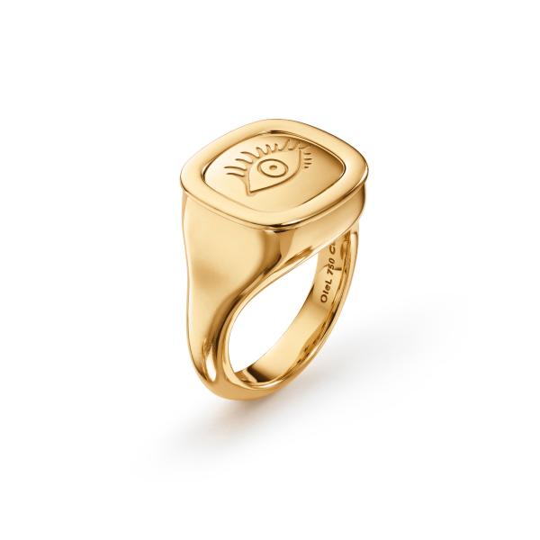 Ole Lynggaard Copenhagen Cushion Ring (Ref: A2839-401)