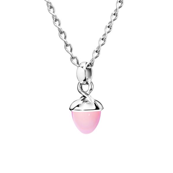 Tamara Comolli MIKADO Bouquet Anhänger pinker Chalcedon (Ref: P-MB-ChPi-wg)