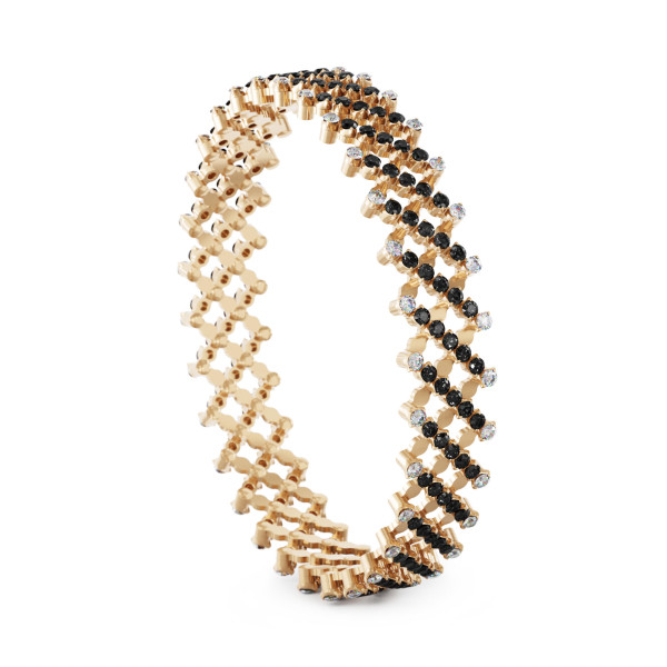 Serafino Consoli Serafino Multi-Size Ring und Armreif (Ref: S.RB 7F2 RG WD BD)