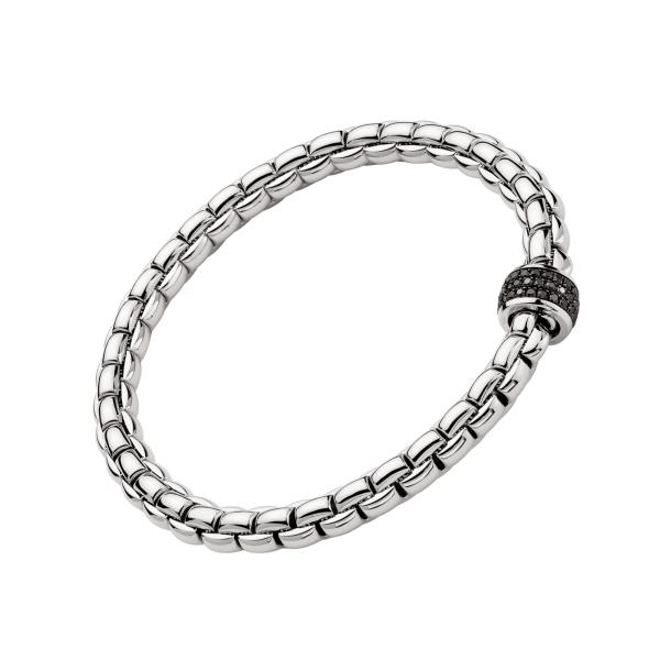 FOPE Eka Flex'it Armband mit schwarzen Diamanten (Ref: 70405BX_PN_B_X1X_0XS)