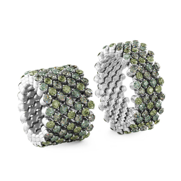 Serafino Consoli Brevetto Multi-Size Ring (Ref: RMS 7F4 WG GS MIX)