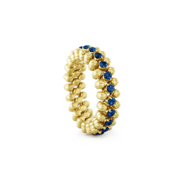 Serafino Consoli Brevetto Multi-Size Ring (Ref: RMS 3M2 YG BS)