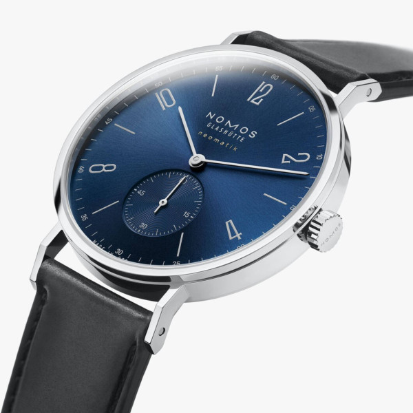 NOMOS Glashütte Tangente neomatik 39 blaugold (Ref: 146)