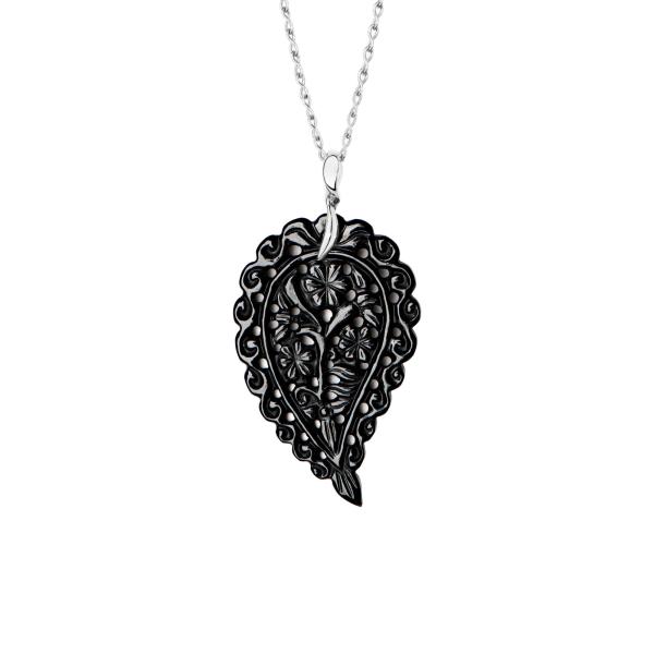 Tamara Comolli INDIA Anhänger large Black Onyx (Ref: P-IND-l-Bla-wg)
