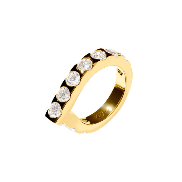 Tamara Comolli SIGNATURE Drop Memoire Ring 'Classic' (Ref: R-Dr-Mem-11-Cl-yg)