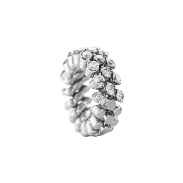 Serafino Consoli Brevetto Multi-Size Ring (Ref: RMS 3H7 WG WD)