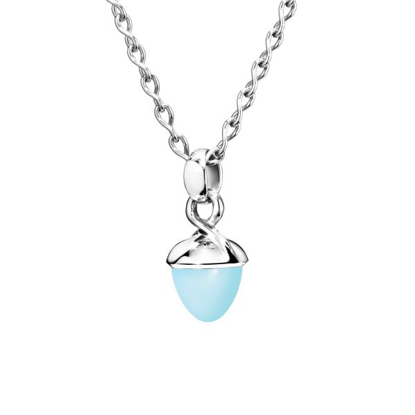 Tamara Comolli MIKADO Bouquet Anhänger Aqua Chalcedon (Ref: P-MB-ChAq-wg)