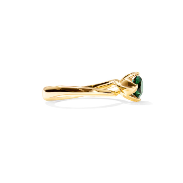 Tamara Comolli TULIP Ring XS mit grünem Turmalin (Ref: R-TUL-xs-TuGr-yg)