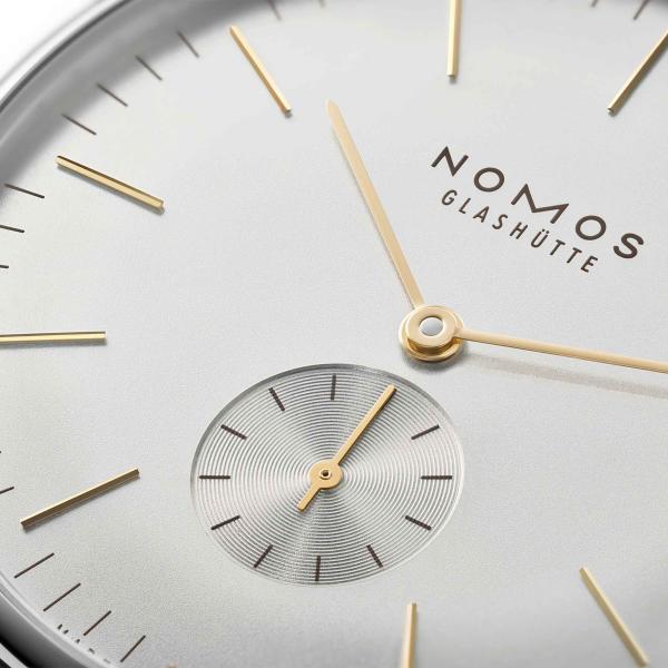 NOMOS Glashütte Orion 38 silber (Ref: 378)