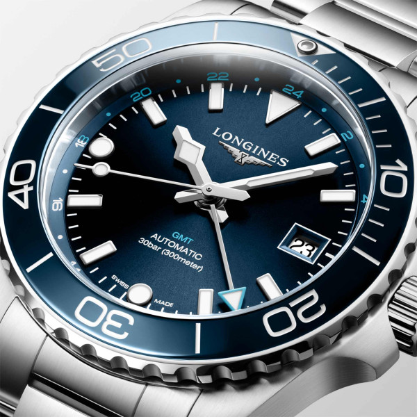 Longines HYDROCONQUEST GMT (Ref: L3.790.4.96.6)