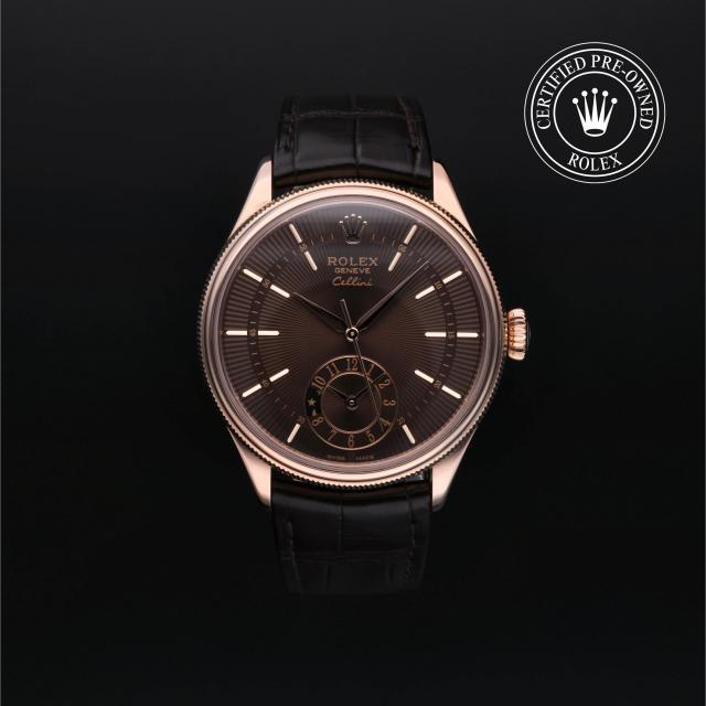 Rolex Cellini Dual Time Herrenuhr (M50525-0012)