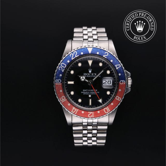 Rolex Oyster Perpetual Gmt-Master Herrenuhr (16750)