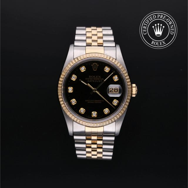 Rolex Oyster Perpetual  Datejust 36 Herrenuhr (M16233-0030)