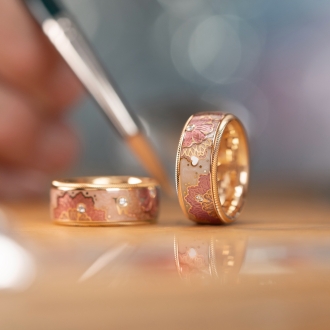 2024 Wellendorff Ring GLÜCKSBLUME Kachel