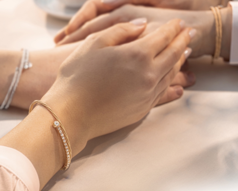 Armband UMARME MICH. Power of diamonds_am Model