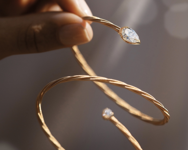 Armband UMARME MICH. Power of diamond drop Model 4