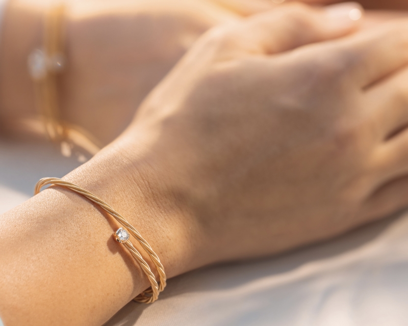 Armband UMARME MICH. Power of solitaire_am Model