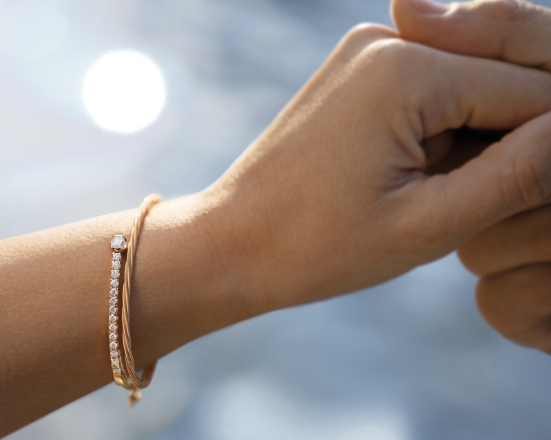 Armband UMARME MICH. Power of diamonds_am Model 3