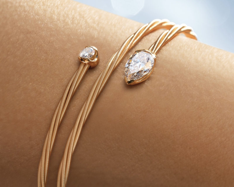 Armband UMARME MICH. Power of diamond drop Model 3