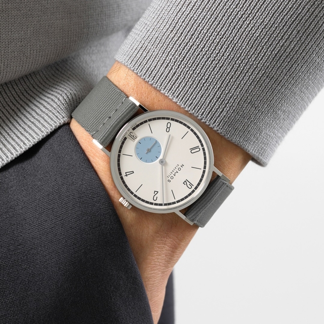 2024 Nomos Tangente 38 Datum Schneesturm Kachel